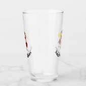 Beach Volleyball Glas (Rechts)