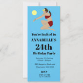 Beach Volleyball Kaart (Voorkant)