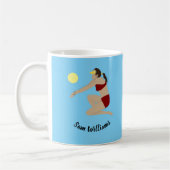 Beach Volleyball Koffiemok (Links)