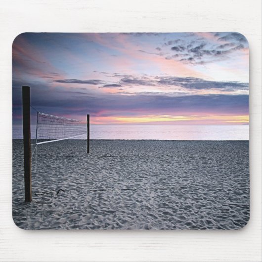 Beach Volleyball Mousepad Muismat (Voorkant)