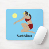 Beach Volleyball Muismat (Met muis)
