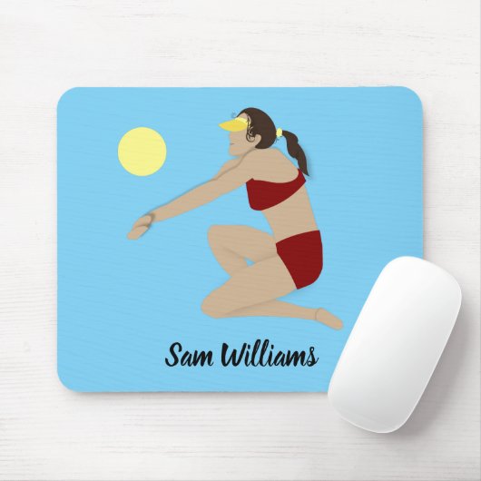 Beach Volleyball Muismat (Met muis)