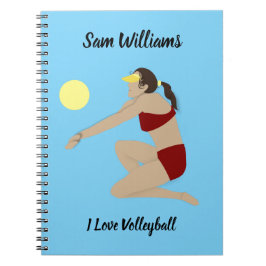 Beach Volleyball Notitieboek