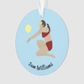 Beach Volleyball Ornament (voorkant)