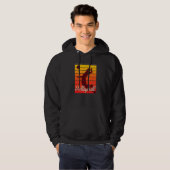 Beach Volleyball Player Coach Bump Set Spike Repea Hoodie (Voorkant volledig)