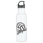 Beach Volleyball Player Volleyball Girl Team Gift Waterfles (Voorkant)