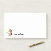 Beach Volleyball Post-it® Notes (Op bureau)