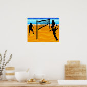 Beach Volleyball Poster (Keuken)