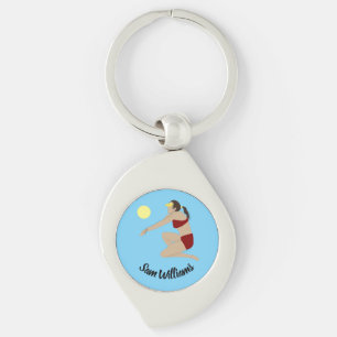 Beach Volleyball Sleutelhanger