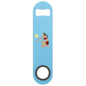 Beach Volleyball Speed Flessenopener (Voorkant)