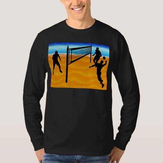 Beach Volleyball T-shirt (Voorkant)