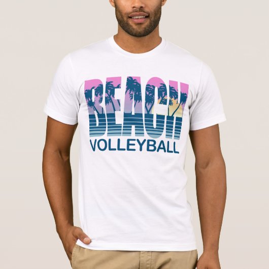 Beach Volleyball T-shirt (Voorkant)