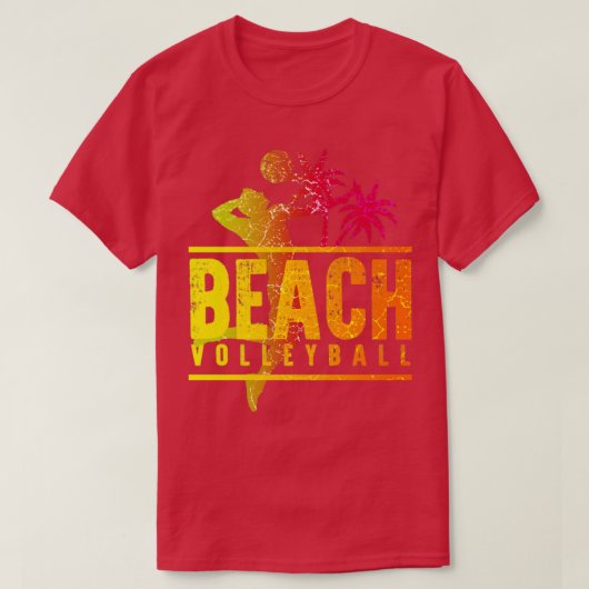 Beach Volleyball T-shirt (Design voorkant)