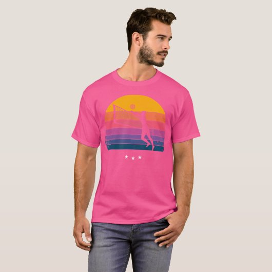 Beach Volleyball T-shirt (Voorkant volledig)