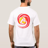 Beach Volleyball T-Shirt (Achterkant)