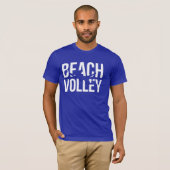 Beach volleyball t-shirt (Voorkant volledig)