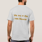 Beach Volleyball T-shirt (Achterkant)