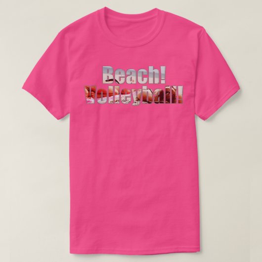 Beach Volleyball T-shirt (Design voorkant)