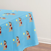 Beach Volleyball Tafelkleed (Voorbeeld)