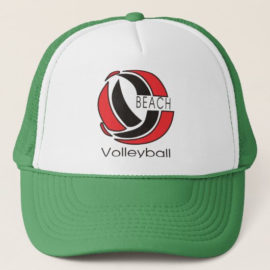 Beach Volleyball Trucker Pet (Voorkant)