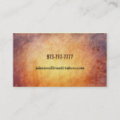 Beach Volleyball-Visitekaartjes Visitekaartje (Achterkant)