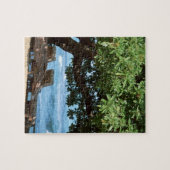 Beach voorzitter 2 legpuzzel (Horizontaal)