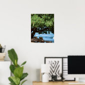 Beach voorzitter 2 poster (Thuiskantoor)