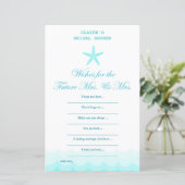 Beach Vrijgezellenfeest Game, Nautical, Mermaid (Staand voorkant)