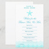 Beach Vrijgezellenfeest Game, Nautical, Mermaid (Voorkant / Achterkant)