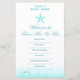 Beach Vrijgezellenfeest Game, Nautical, Mermaid