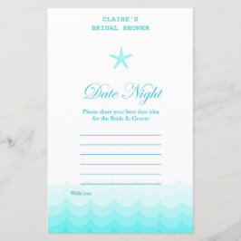 Beach Vrijgezellenfeest Game, Nautical, Mermaid