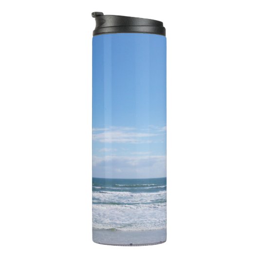 Beach Waits voor jou Thermosbeker (Geroteerd rechts)