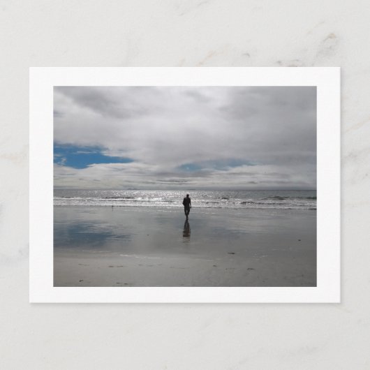 Beach Walk Briefkaart (Voorkant)