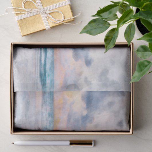 Beach Walk Decoupage Tissuepapier (Geschenk)