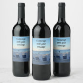 Beach Walk Wijn Etiket (Flessen)