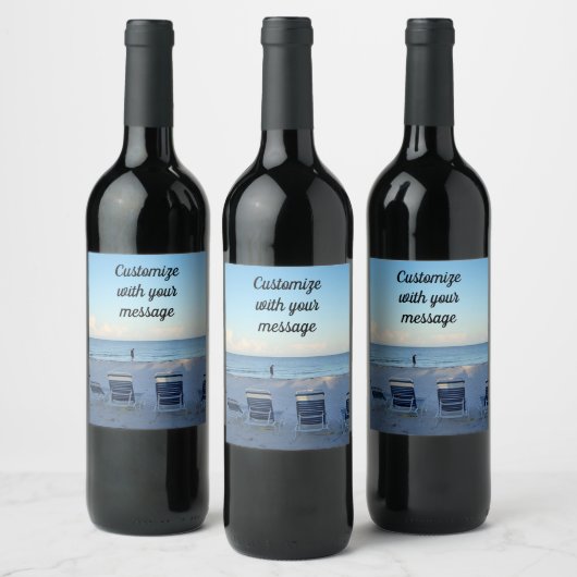 Beach Walk Wijn Etiket (Flessen)