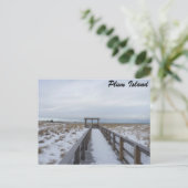 Beach Walkway Briefkaart (Staand voorkant)