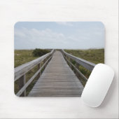 beach walkway mousepad muismat (Met muis)