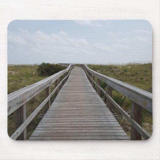 beach walkway mousepad muismat (Voorkant)