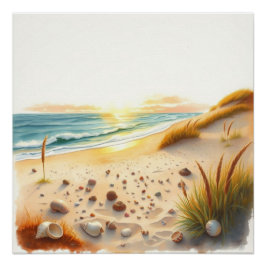 beach wall art perfect poster
