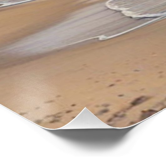 beach wall art poster (Hoek)