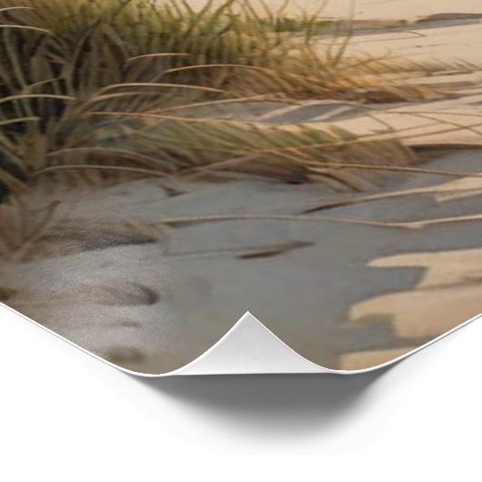 beach wall art poster (Hoek)