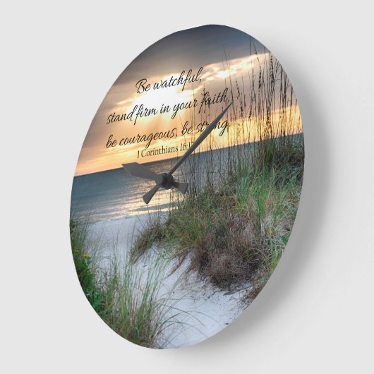 Beach Wall Clock Grote Klok (Hoek)