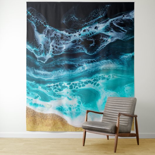 Beach Wandkleed (In situ)