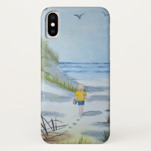 Beach waterverf Case-Mate iPhone case