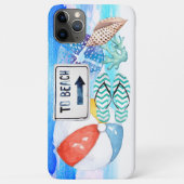 Beach Waterverf Elements Case-Mate iPhone Case (Achterkant)