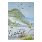 Beach waterverf mini klembord (Achterkant)