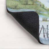 Beach waterverf muismat (Hoek)