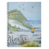 Beach waterverf notitieboek (Voorkant)