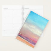 Beach Waterverf Sunset Pastels Planner (Display)